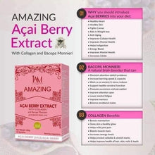 Load image into Gallery viewer, Amazing Acai Berry Extract with Collagen and Bacopa Monnieri
